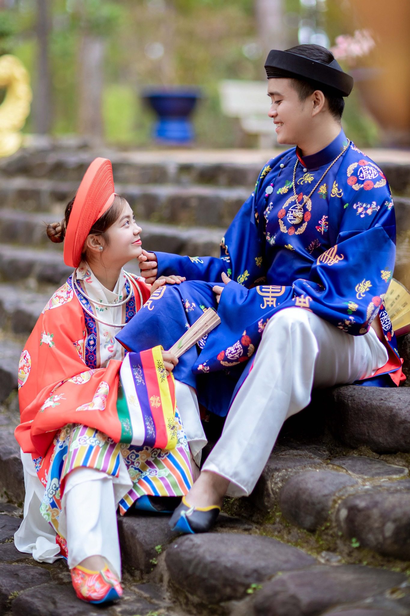 Xu hướng chụp ảnh đôi phong cách cổ trang Việt Nam