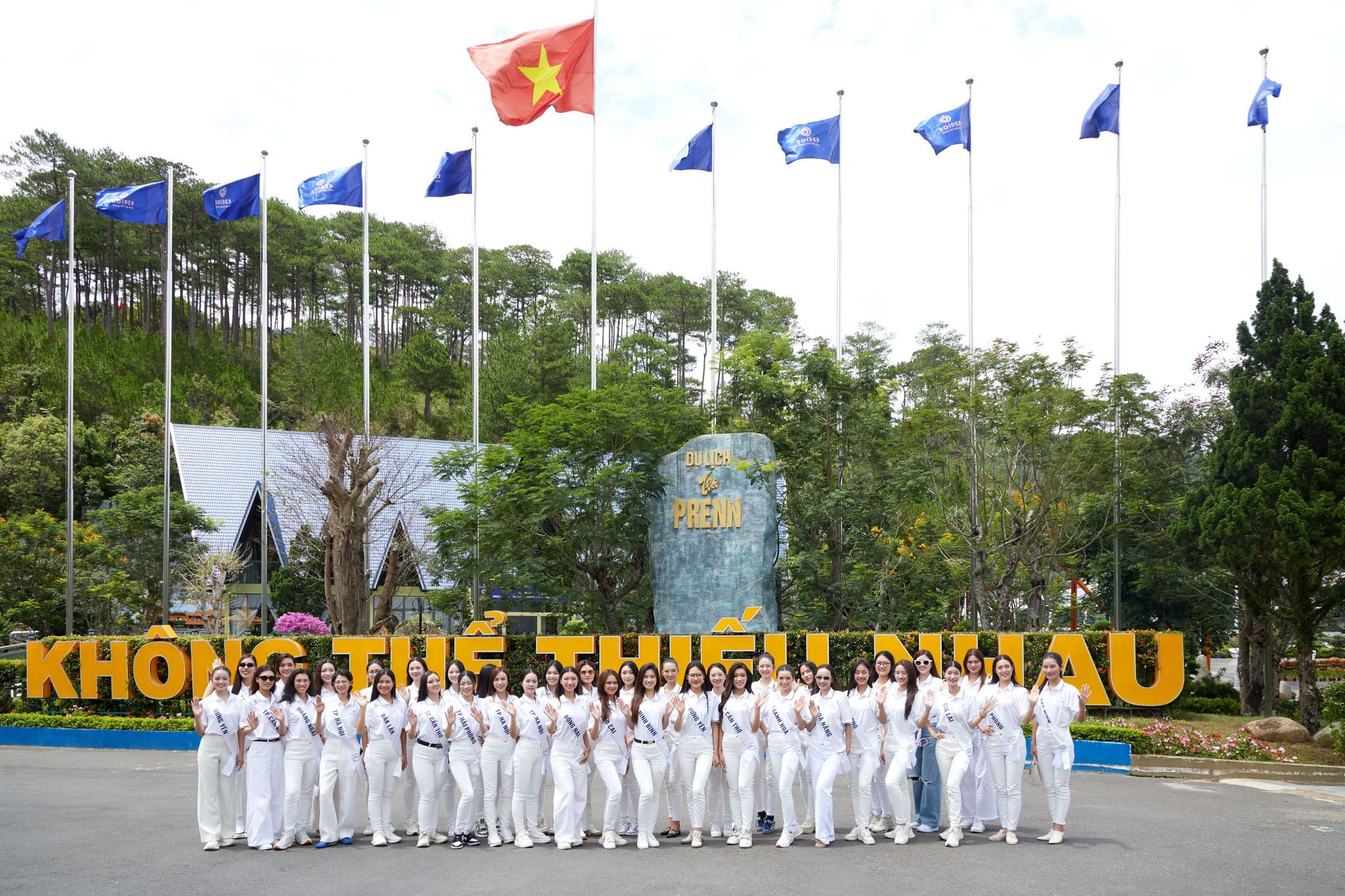 CHECK-IN TEA RESORT PRENN DA LAT WITH TOP 45 MISS UNIVERSE VIETNAM 2025