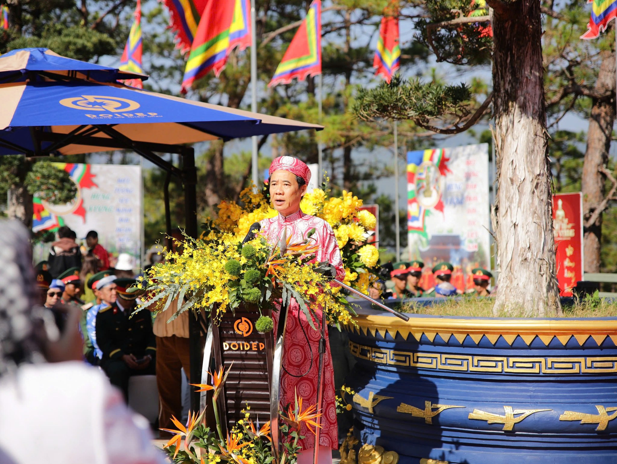 Phát biểu trong lễ cáo yết Giỗ Tổ Hùng Vương là nội dung quan trọng nhằm kính cáo tổ tiên, thể hiện lòng biết ơn sâu sắc